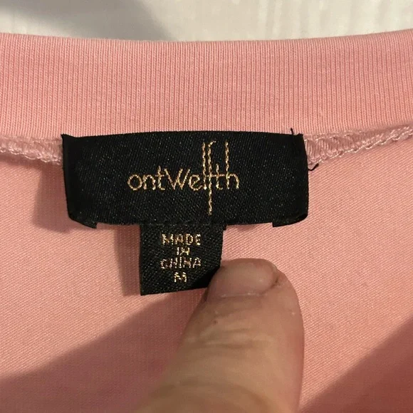 Twelve by Ontwelfth | Pink Women's Top | Size Medium - Picture 3 of 6